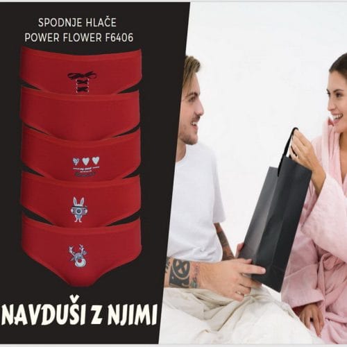 Spodnje hlače POWER FLOWER F6406 - slika 6