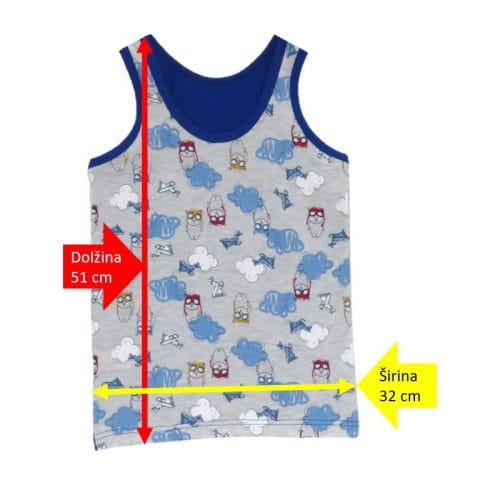 Otroška spodnja majica DOMI KIDS 63000-50 - slika 3