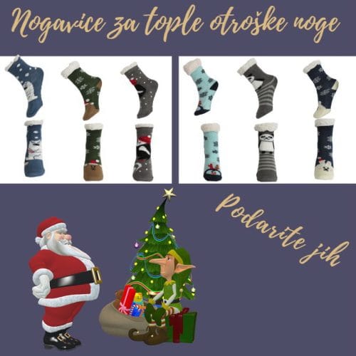 Otroške zimske nogavice DS1802 - slika 5