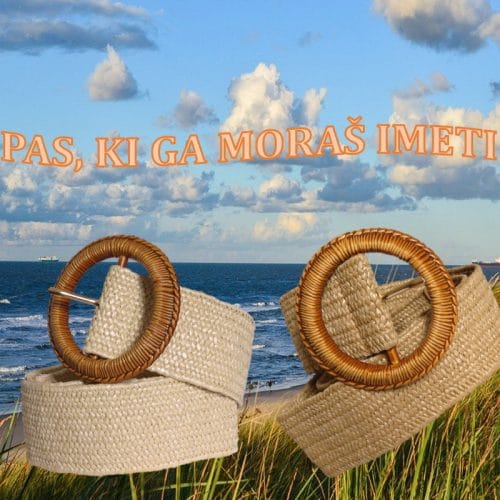 Ženski raztegljiv pas FABIO&COM 55429 - slika 7