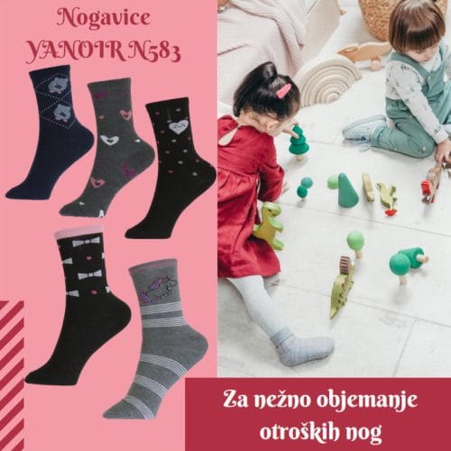 Otroške nogavice 3/1 YANOIR N583 - slika 13