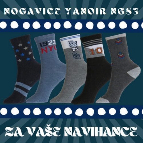 Otroške nogavice 3/1 YANOIR N683 - slika 12