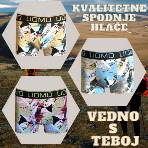 Spodnje hlače UOMO 6055 - slika 2