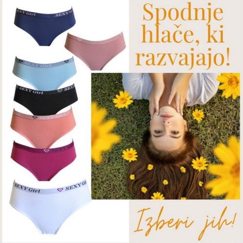 Ženske spodnje hlače ROSE DONA SN3808 - slika 12