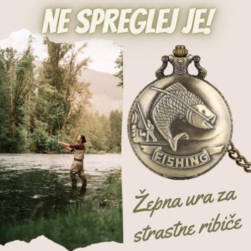 Žepna ura RIBIČ - slika 7