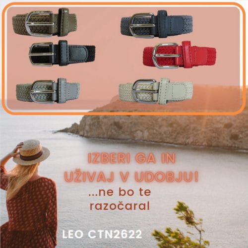Elastičen pas za hlače LEO CTN2622 - slika 14