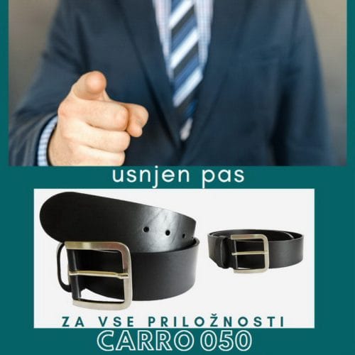 Pas za hlače usnje CARRO 050 - slika 5