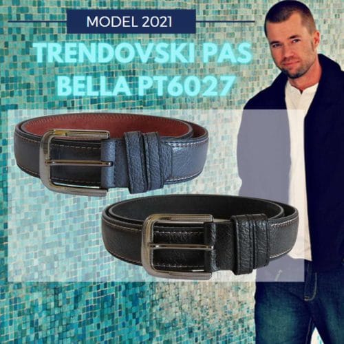 Pas za hlače umetno usnje BELLA PT6027 - slika 6