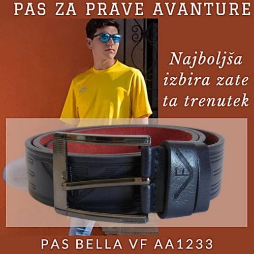 Pas za hlače umetno usnje VF AA1233 - slika 6