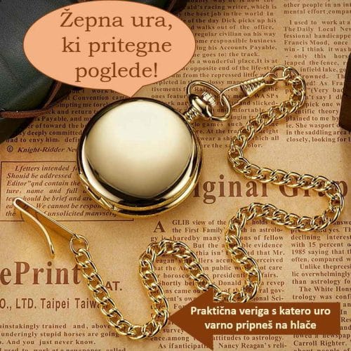 Mehanska žepna ura OUYAWEI - slika 7