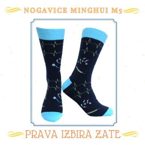 Bombažne nogavice MINGHUI M5 - slika 4