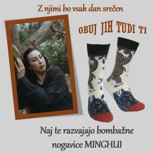Bombažne nogavice MINGHUI - slika 4