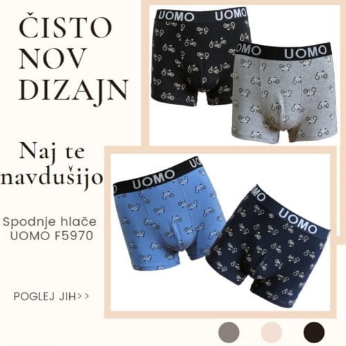 Spodnje hlače UOMO F5970 - slika 7