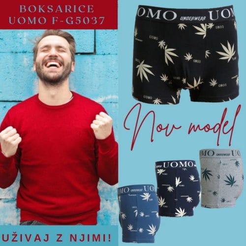 Spodnje hlače UOMO F-G5037 - slika 7