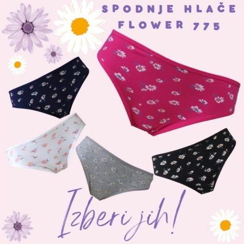 Ženske spodnje hlače FLOWER 775 - slika 7
