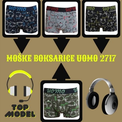 Spodnje hlače UOMO 2717 - slika 5