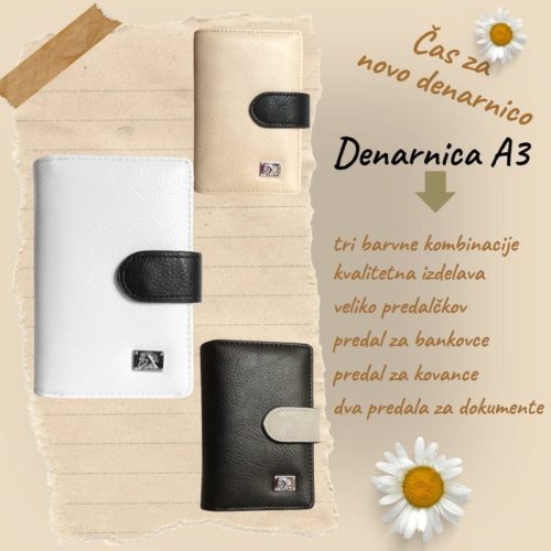 Ženska denarnica A3 - slika 14
