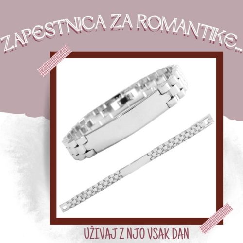 Jeklena zapestnica CUICAN 12 - slika 4