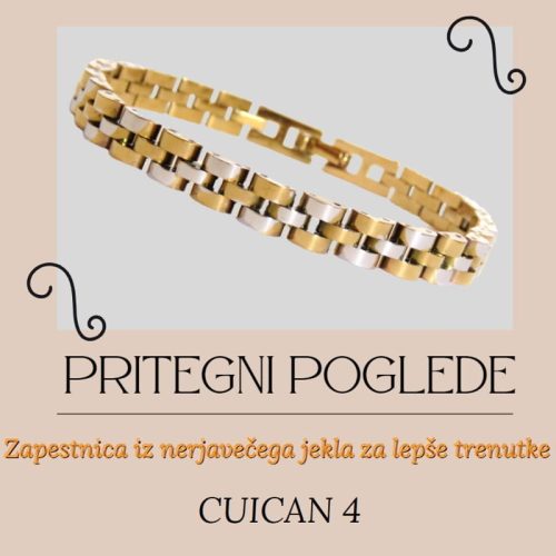 Jeklena zapestnica CUICAN 4 - slika 5
