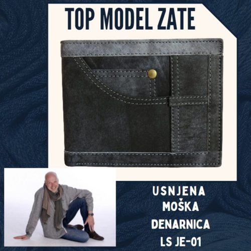 Moška usnjena denarnica LS JE-01 - slika 8