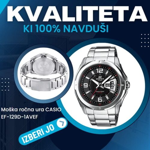 Ročna ura CASIO EF-129D-1AVEF - slika 5