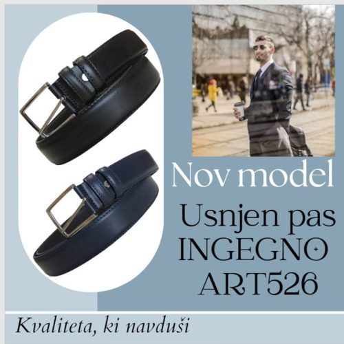 Pas za hlače usnje INGEGNO ART526 - slika 9