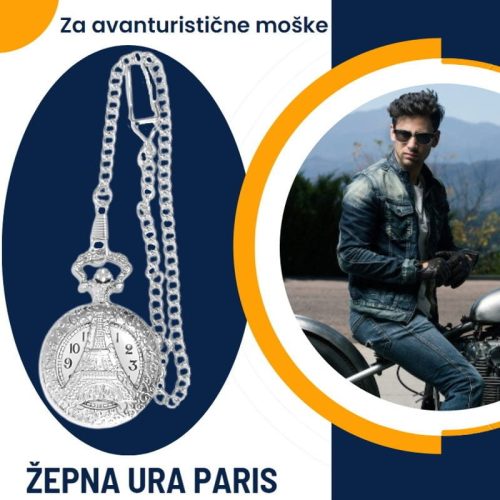 Žepna ura PARIS - slika 7