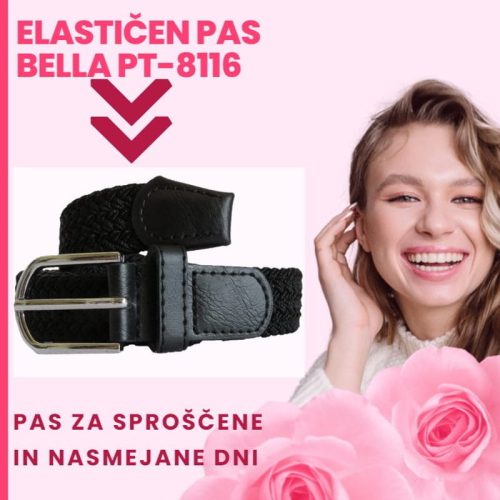 Elastičen pas za hlače BELLA PT-8116 - slika 3