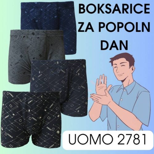 Spodnje hlače UOMO 2781 - slika 11
