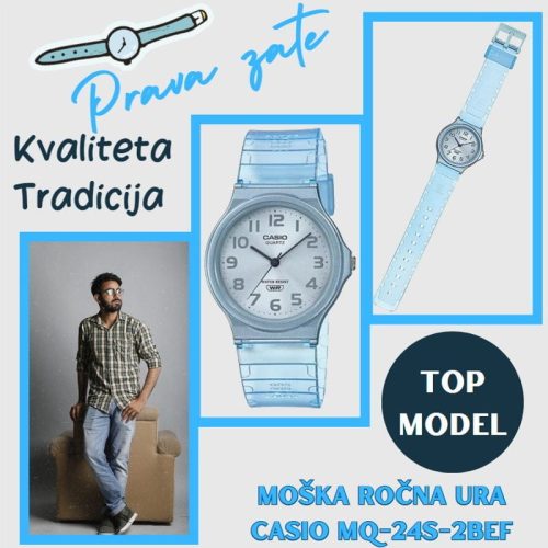 Ročna ura CASIO MQ-24S-2BEF - slika 3