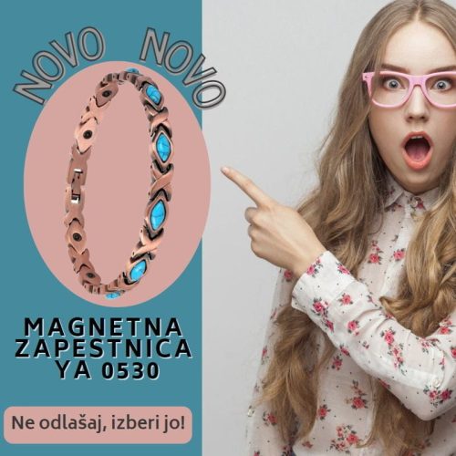 Magnetna zapestnica YA 0530 - slika 3
