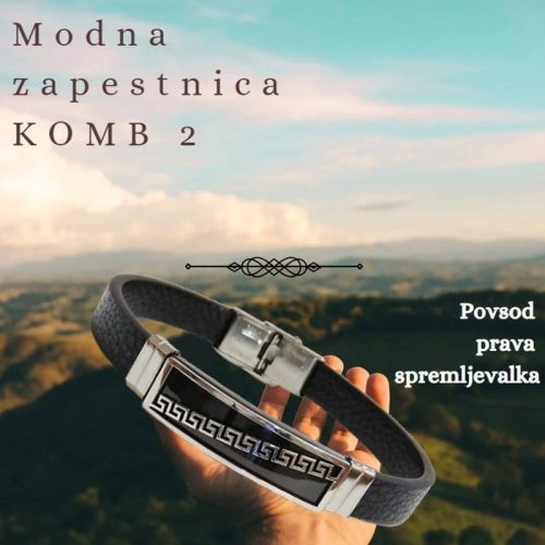 Modna zapestnica KOMB 2 - slika 3