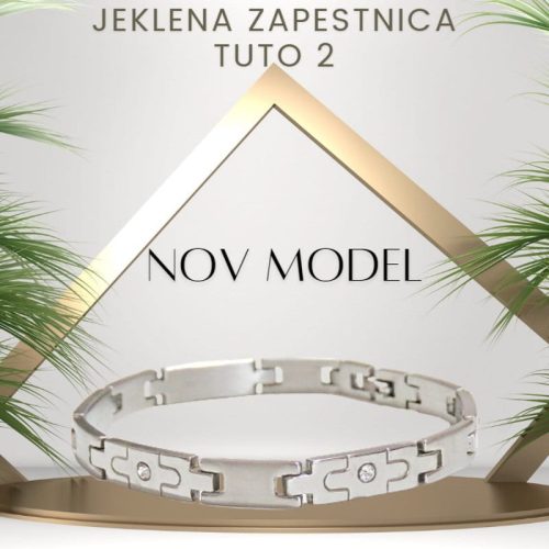 Jeklena zapestnica TUTO 2 - slika 3