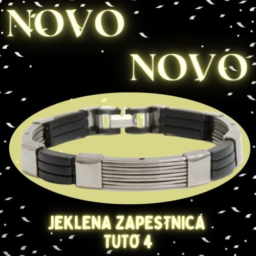 Jeklena zapestnica TUTO 4 - slika 3