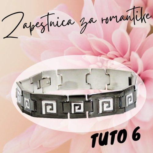 Jeklena zapestnica TUTO 6 - slika 3
