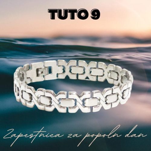 Jeklena zapestnica TUTO 9 - slika 2