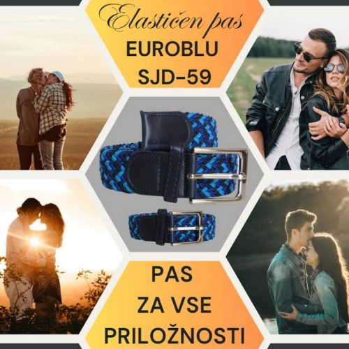 Elastičen pas za hlače EUROBLU SJD-59 - slika 3