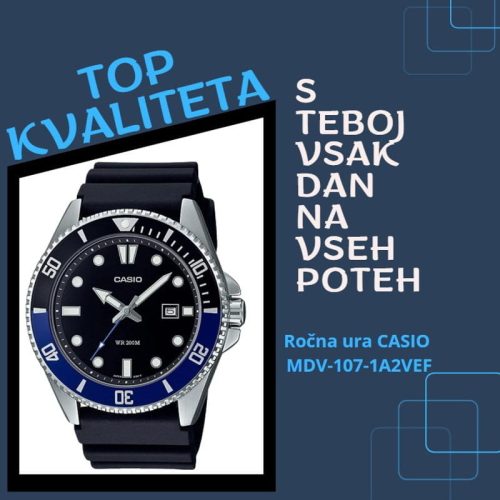 Ročna ura CASIO MDV-107-1A2VEF - slika 5