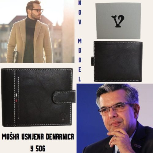 Moška usnjena denarnica Y 506 - slika 3