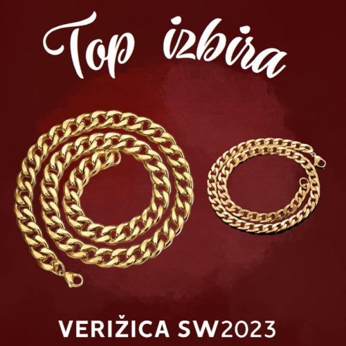 Moška jeklena verižica SW2023 - slika 4