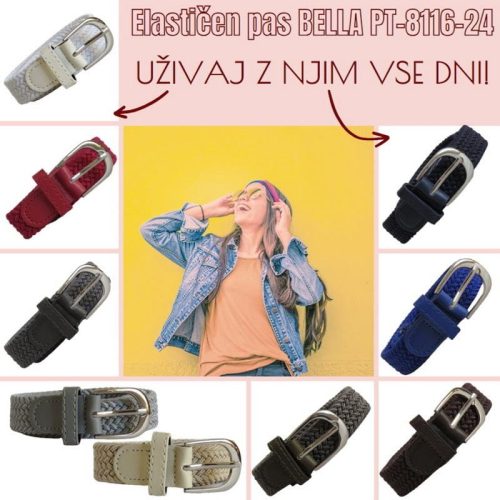 Elastičen pas za hlače BELLA PT-8116-24 - slika 11