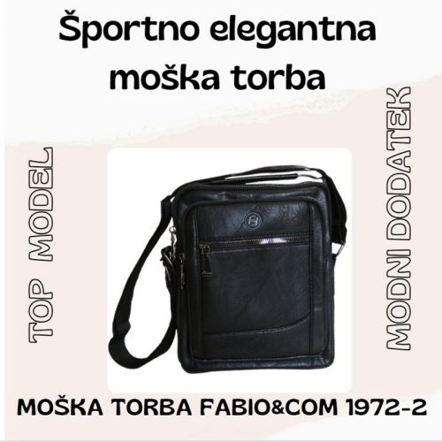 Moška torba F&C 1972-2 - slika 6
