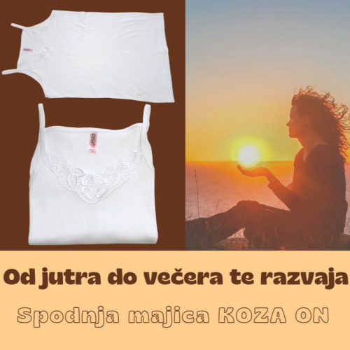 Ženska spodnja majica KOZA ON - slika 4