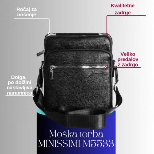 Moška torba MINISSIMI M5533 - slika 6
