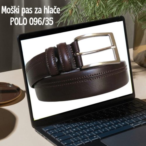 Pas za hlače usnje POLO 096/35 - slika 3