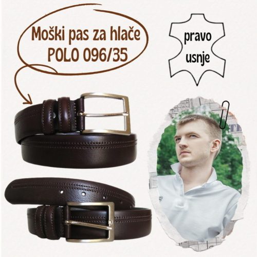 Pas za hlače usnje POLO 096/35 - slika 5