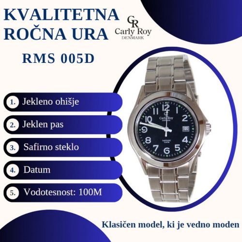Ročna ura Carly Roy RMS 005D - slika 3