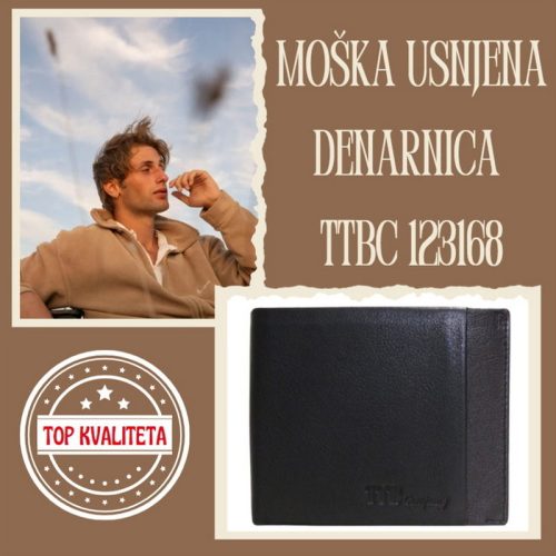 Moška usnjena denarnica TTBC 123168 - slika 3