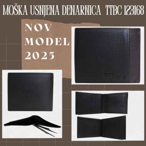 Moška usnjena denarnica TTBC 123168 - slika 8