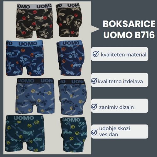Spodnje hlače UOMO B716 - slika 6